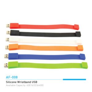 AF 008 SILICONE WRISTBAND USB FLASH DRIVE