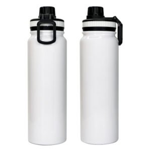 ATM 33 VACUUM DOUBLE WALL LARGE MOUTH STAINLESS STEEL WATER BOTTLE